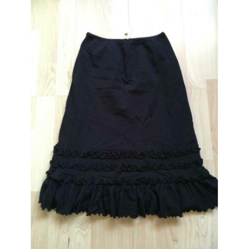 Zwarte Kookai rok mt 1 - mt 36
