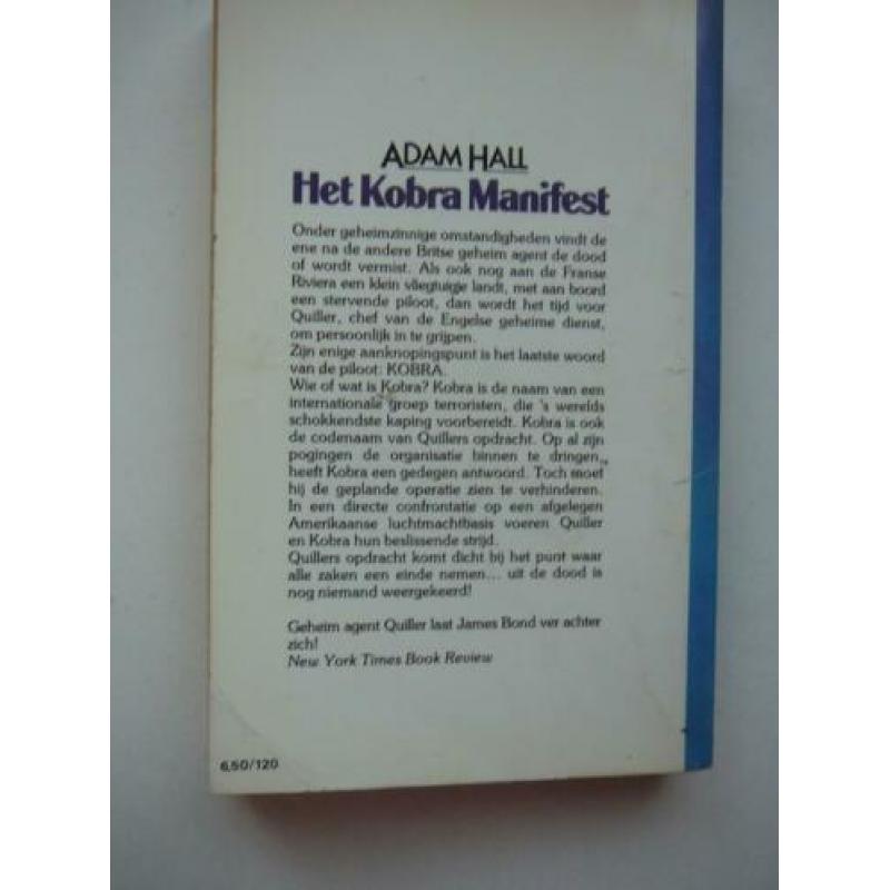 Adam Hall, het Kobra Manifest