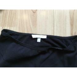 Zwarte Kookai rok mt 1 - mt 36