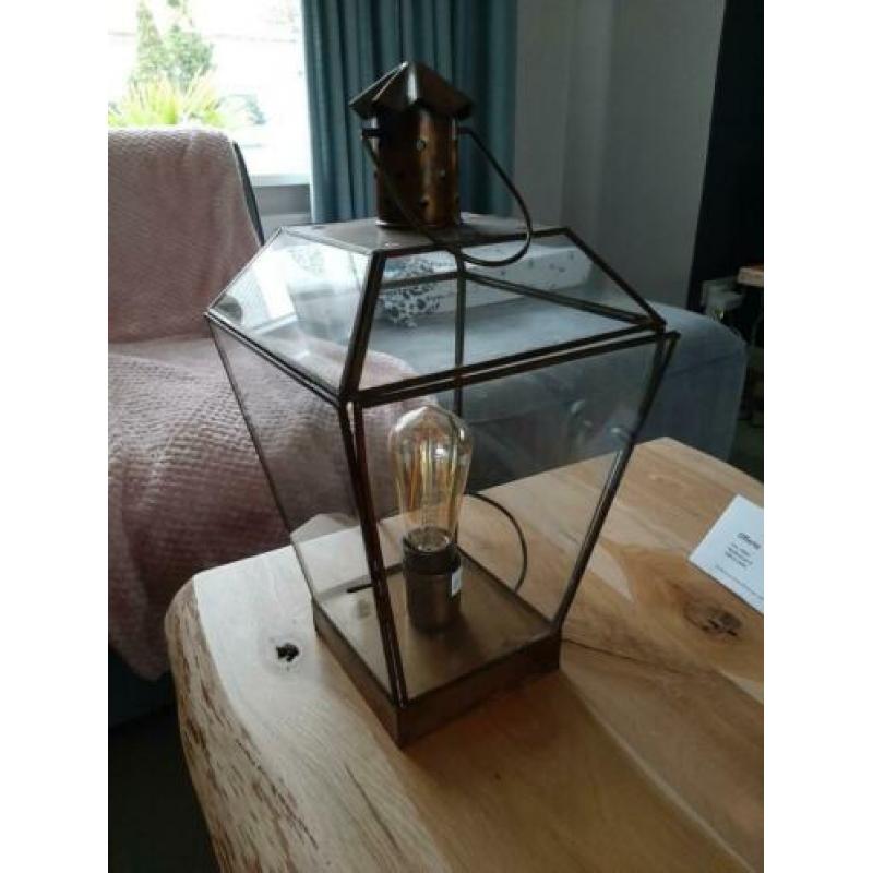 Lamp tafellamp industrieel industriële nieuw !!