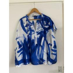 Blauw tshirt | DIDI | maat 42-46