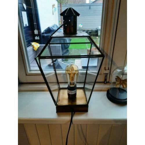 Lamp tafellamp industrieel industriële nieuw !!