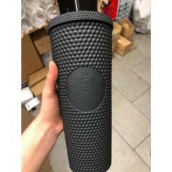 Starbucks 2019 tumbler matte black studded, limited edition