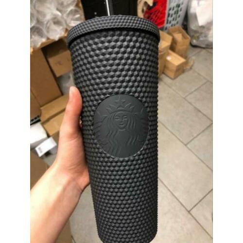 Starbucks 2019 tumbler matte black studded, limited edition