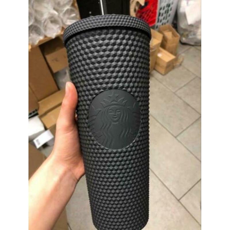 Starbucks 2019 tumbler matte black studded, limited edition