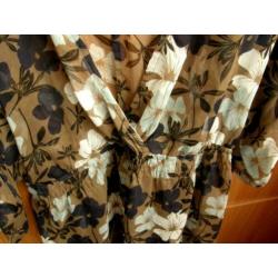 VERO MODA tuniek, blouse met elastiek in de taille, maat M
