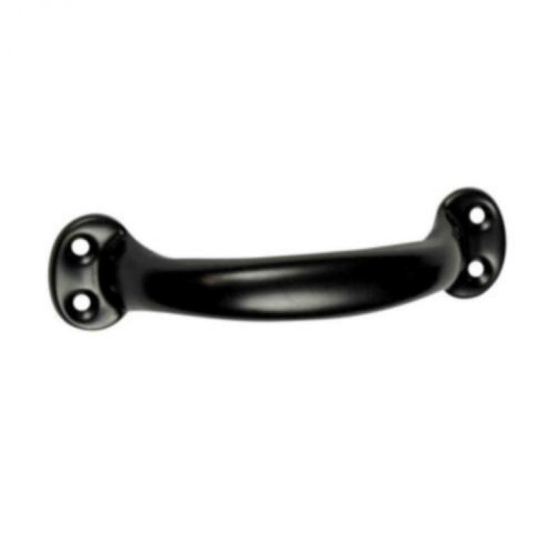 Zwart Greep Jade 116 mm, Nieuw in verpakking 4 stuks, Metaal