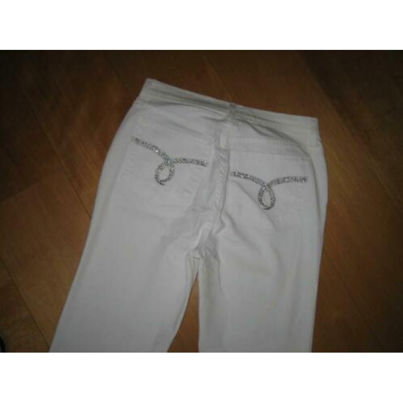 Super fijne witte 3/4 lift & tuck jeans NYDJ 36 snazzeys