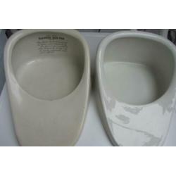 bedsteek, bedpan, po 2 stuks