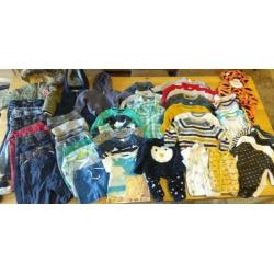 Groot baby kledingpakket maat 74-80