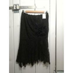Renato Nucci luxe zwarte rok, nieuw met kaartje maat S/36
