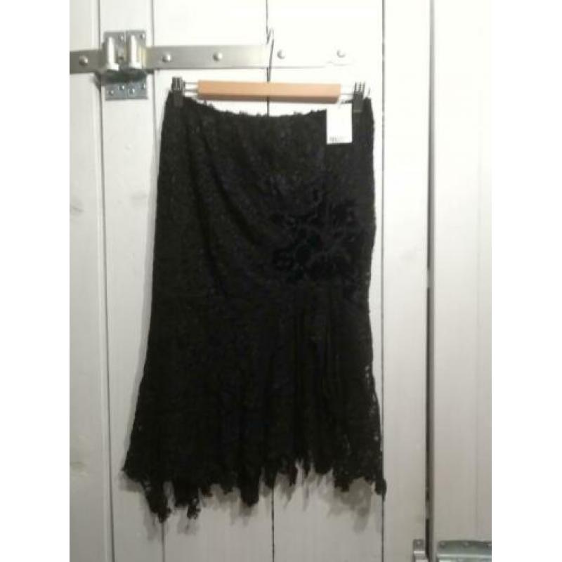 Renato Nucci luxe zwarte rok, nieuw met kaartje maat S/36