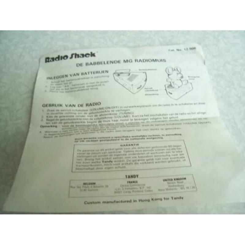 Blabber Mouse radio.