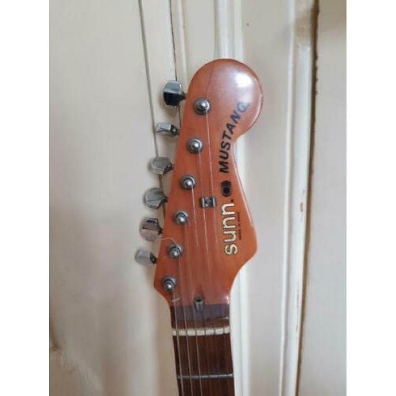 Sunn mustang, 80ties stratocaster kopie