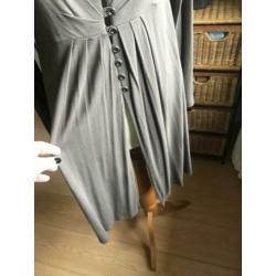 Expresso lang tuniek taupe kleur