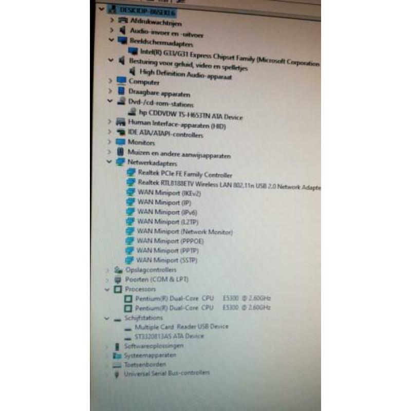 Nette en goed draaiende HP Pro mini desktop