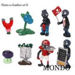 SET 8 Plants VS Zombies poppetjes figuurtjes garden warfare
