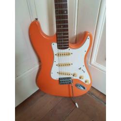 Sunn mustang, 80ties stratocaster kopie