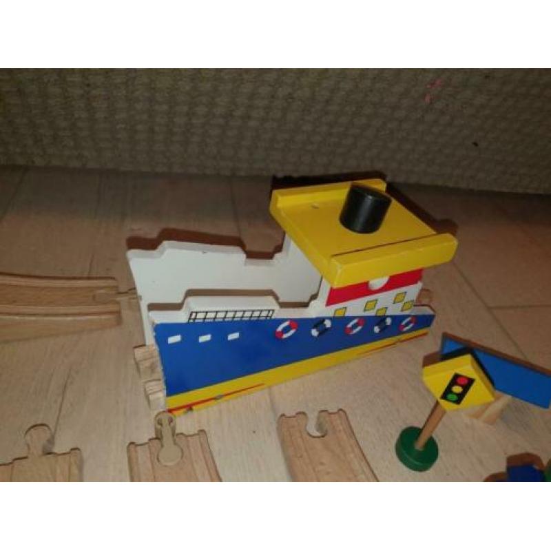 houten treinbaan set 1