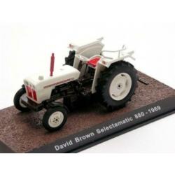 9 stuks Atlas classic tractor miniaturen.