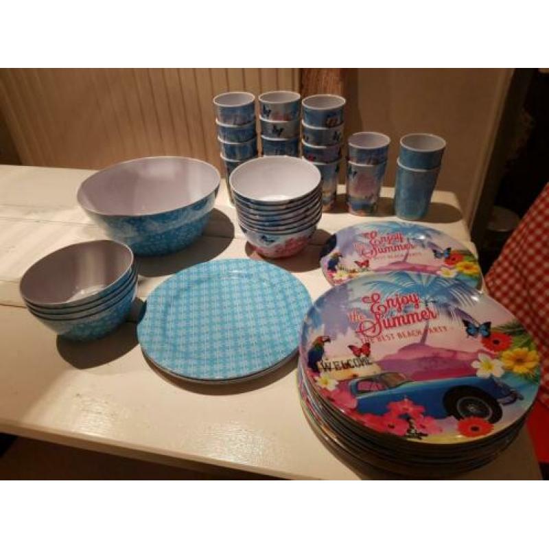 Excellent Houseware melamine servies Enjoy the Summer