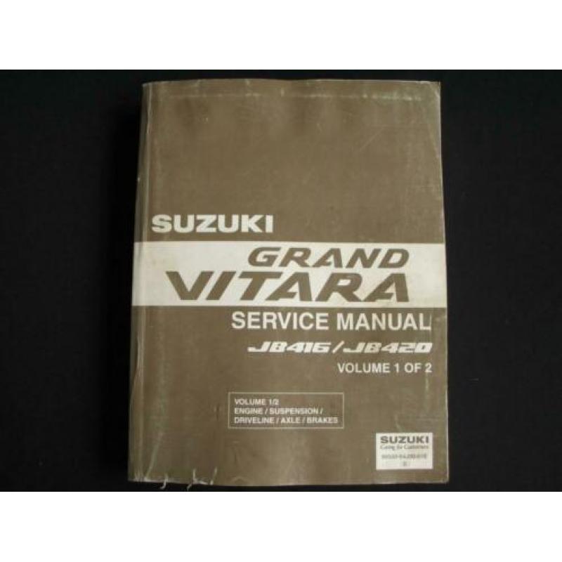 Dealer Suzuki Werkplaatsboeken - Werkplaatshandboeken