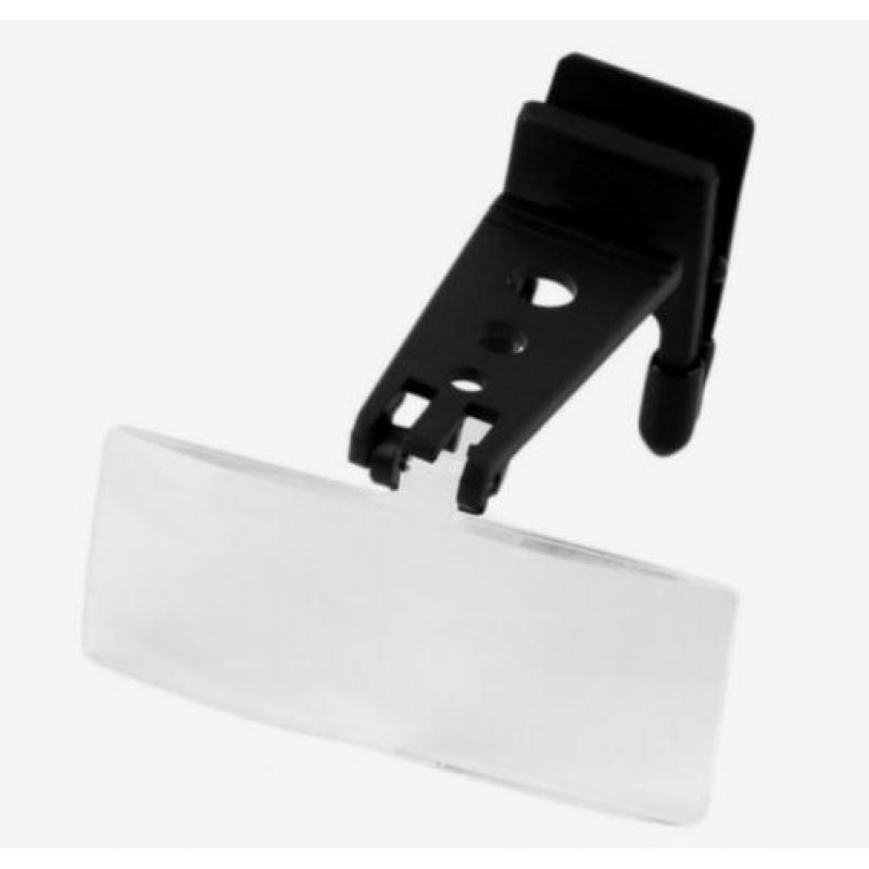 Clip-On brilloep set met 3 vergrootglazen