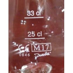 Kwaremont bierglas 25cl, voor de echte wielerfanaat. (A)