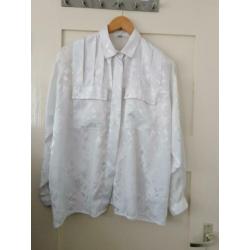 Grote maat dames blouse maat 46 gedragen in goede staat