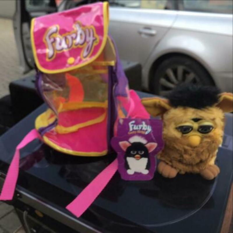 Furby met tasje 90’s vintage tiger