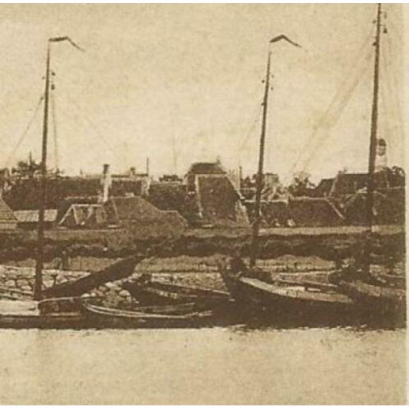 Harderwijk rondvaartboot Uddelermeer molen botters 1923
