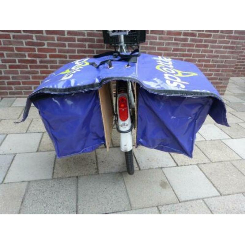 Fietstassen bezorg tassen 45 liter per tas !! vakantie krant