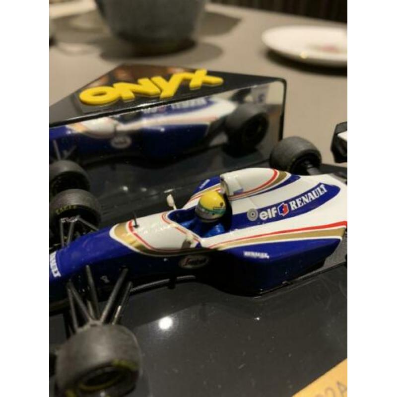 Formule 1. Williams Renault Ayrton Senna