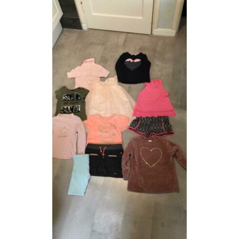 Pakket kleding meisje 110-116