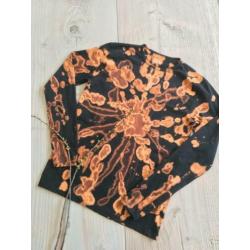 HIPPIE festival uniek TIE DYE SHIRT mt m.