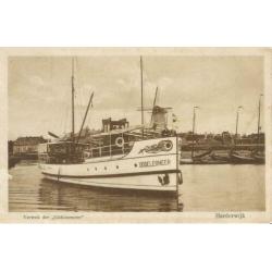 Harderwijk rondvaartboot Uddelermeer molen botters 1923