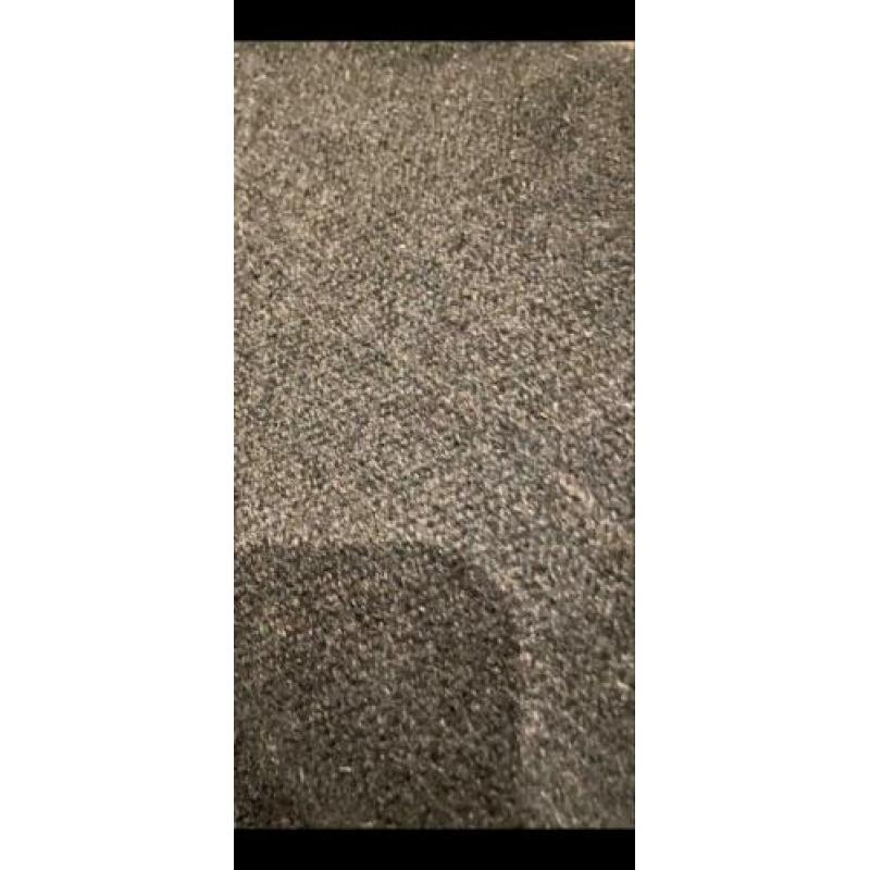 Repeat 100 % cashmere driehoek sjaal ZWART