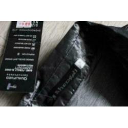 Zilver glanzende stretch gala katoen blouse maat M nr1 nieuw