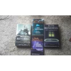 Ruth Rendell boeken 4x