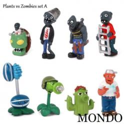 SET 8 Plants VS Zombies poppetjes figuurtjes garden warfare