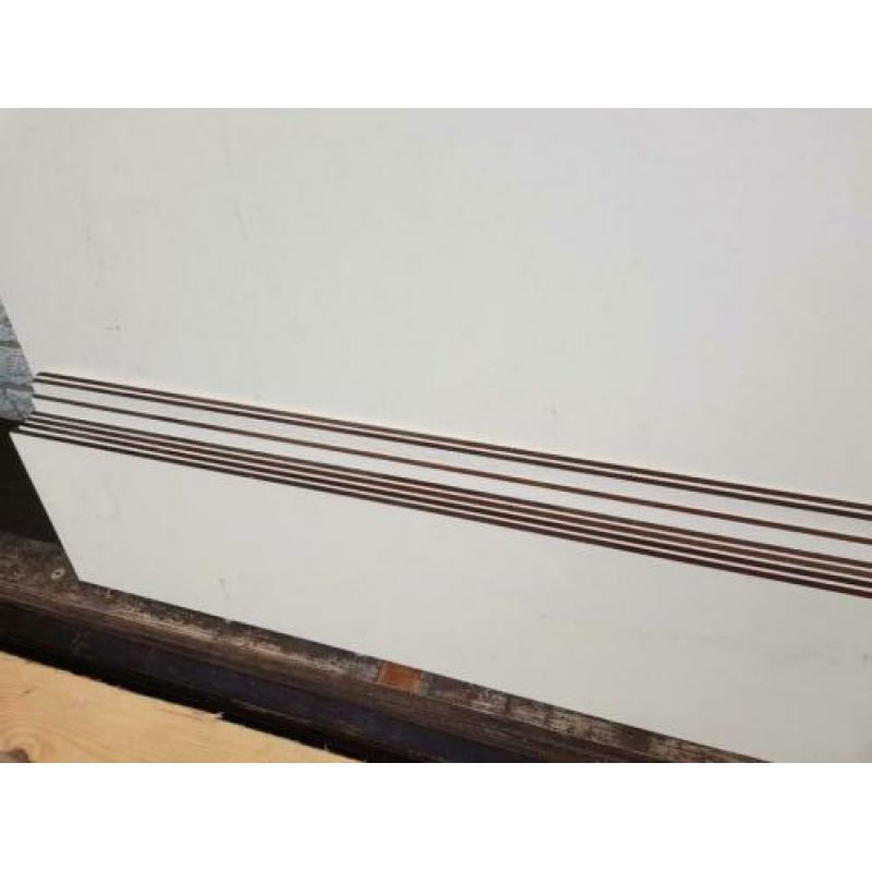 8 trespa Plastica gevel elementen panelen platen creme ivoor