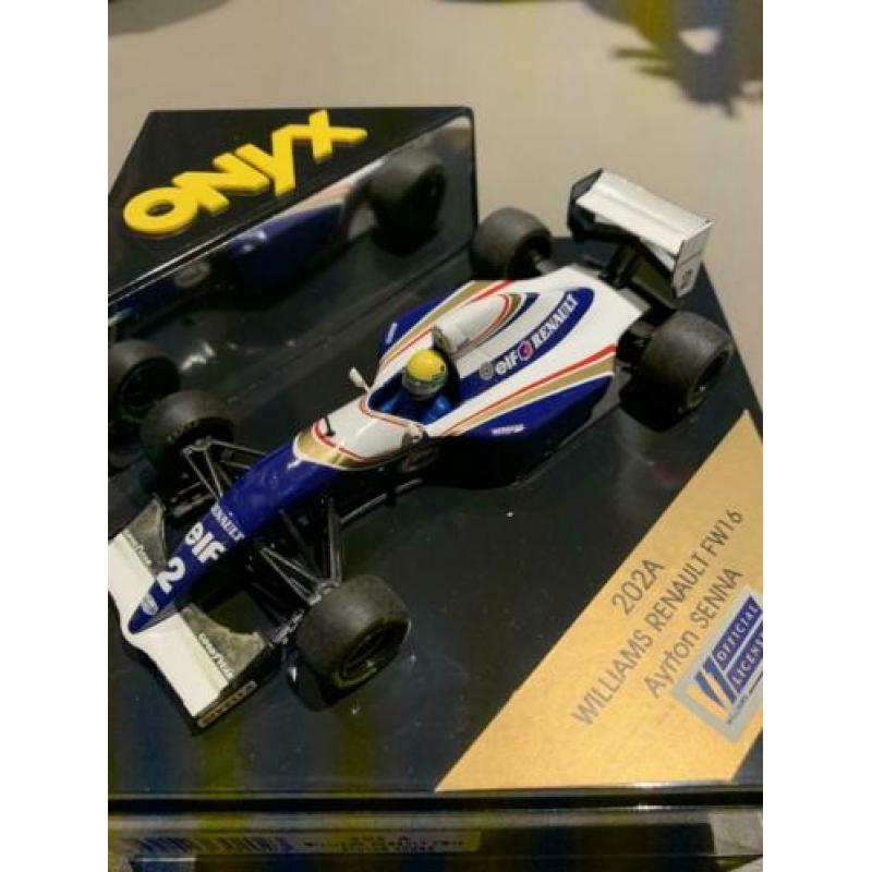Formule 1. Williams Renault Ayrton Senna
