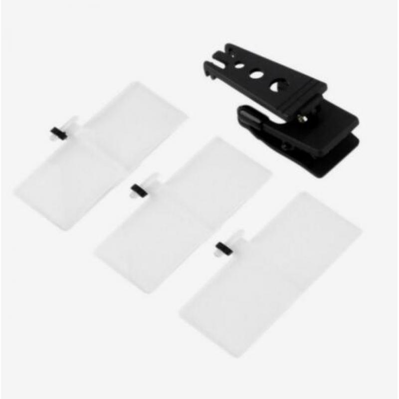 Clip-On brilloep set met 3 vergrootglazen
