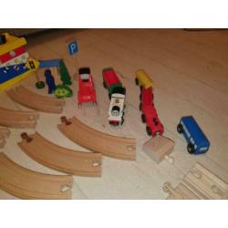 houten treinbaan set 1