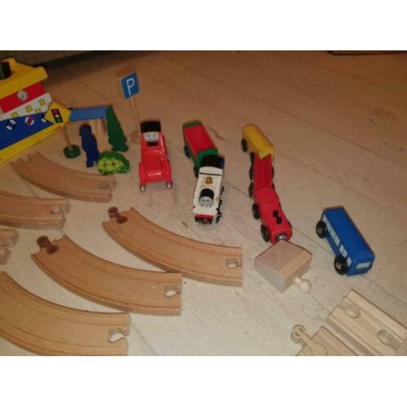 houten treinbaan set 1