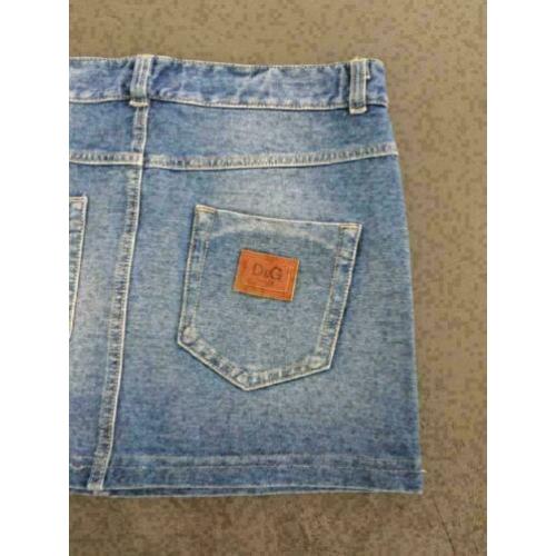B355 Origineel: DOLCE & GABBANA rok spijkerrok Maat XS=34