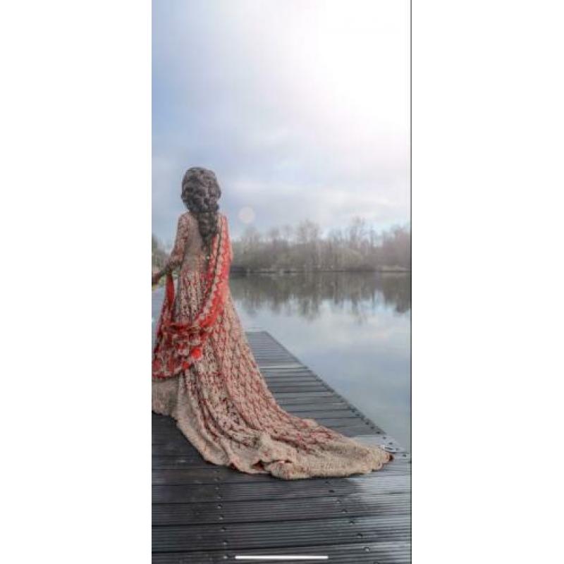 afghaanse kleren/ anarkali/ hindoestaanse kleren