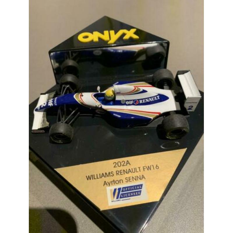 Formule 1. Williams Renault Ayrton Senna
