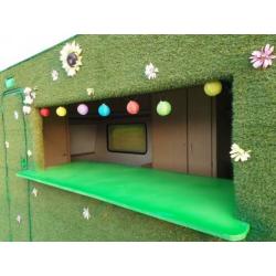 Foodtruck, foodtrailer, festival caravan, verkoopwagen, bar