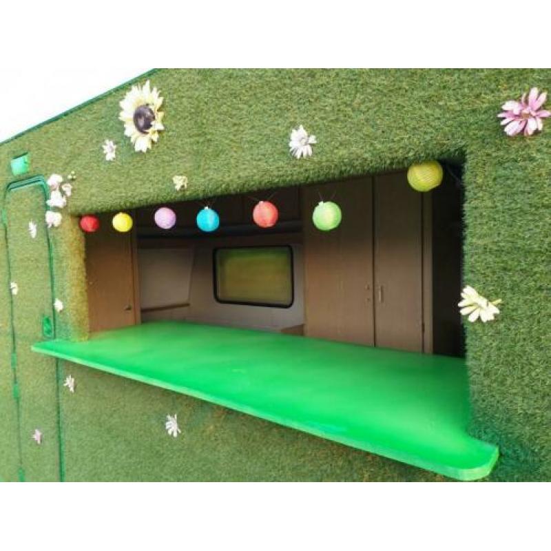 Foodtruck, foodtrailer, festival caravan, verkoopwagen, bar